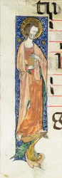 Ein Apostel mit einem Buch, ca. 1320